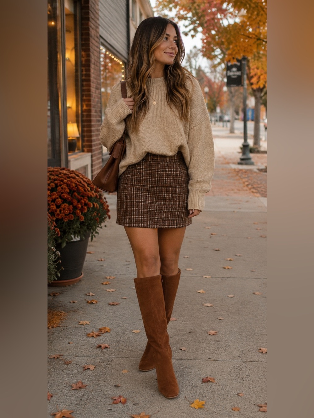 Brown Suede Women's Boots